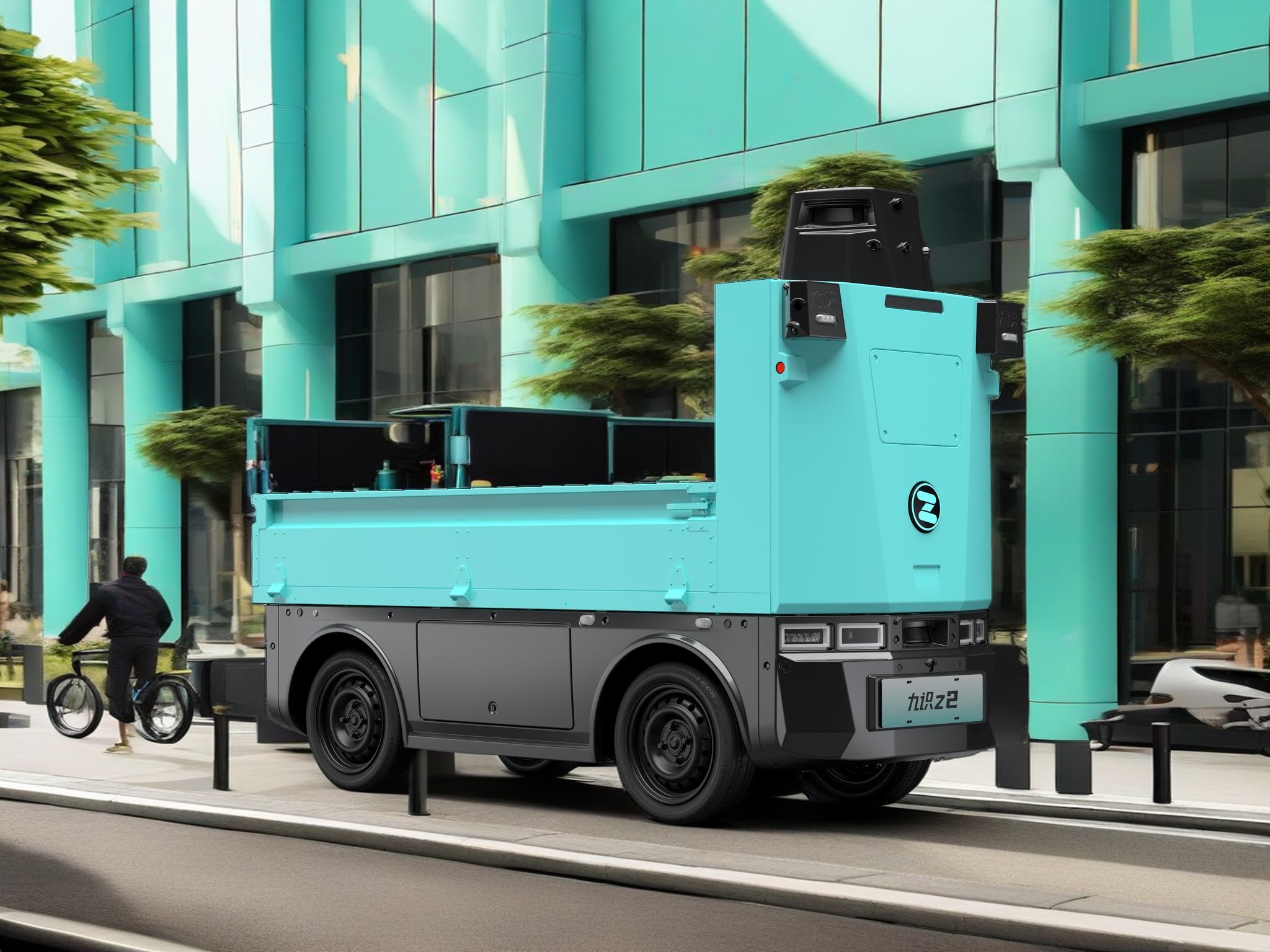 자율주행 배달차, 자율 주행 배달 차량, 자율주행 물류 차량