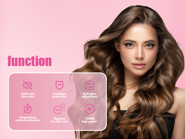 2-Speed 150000 RPM Fast Drying Hair Dryer-5 Colors - PinShop