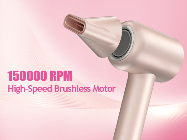 2-Speed 150000 RPM Fast Drying Hair Dryer-5 Colors