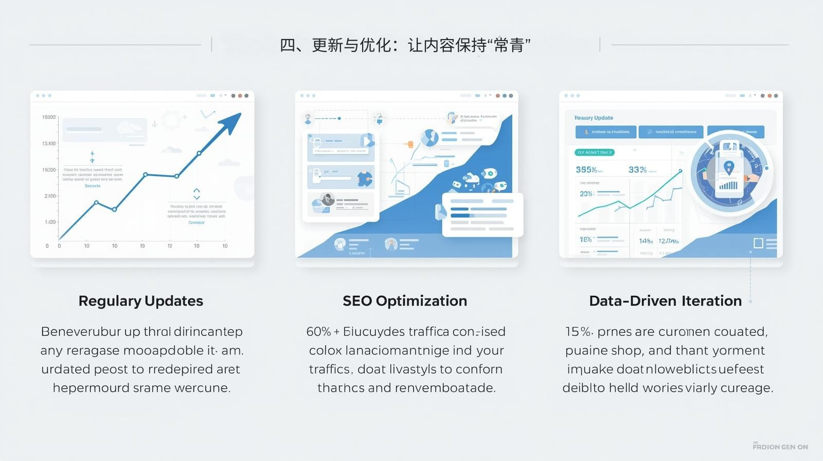 4. التحديث والتحسين: حافظ على المحتوى دائمًا