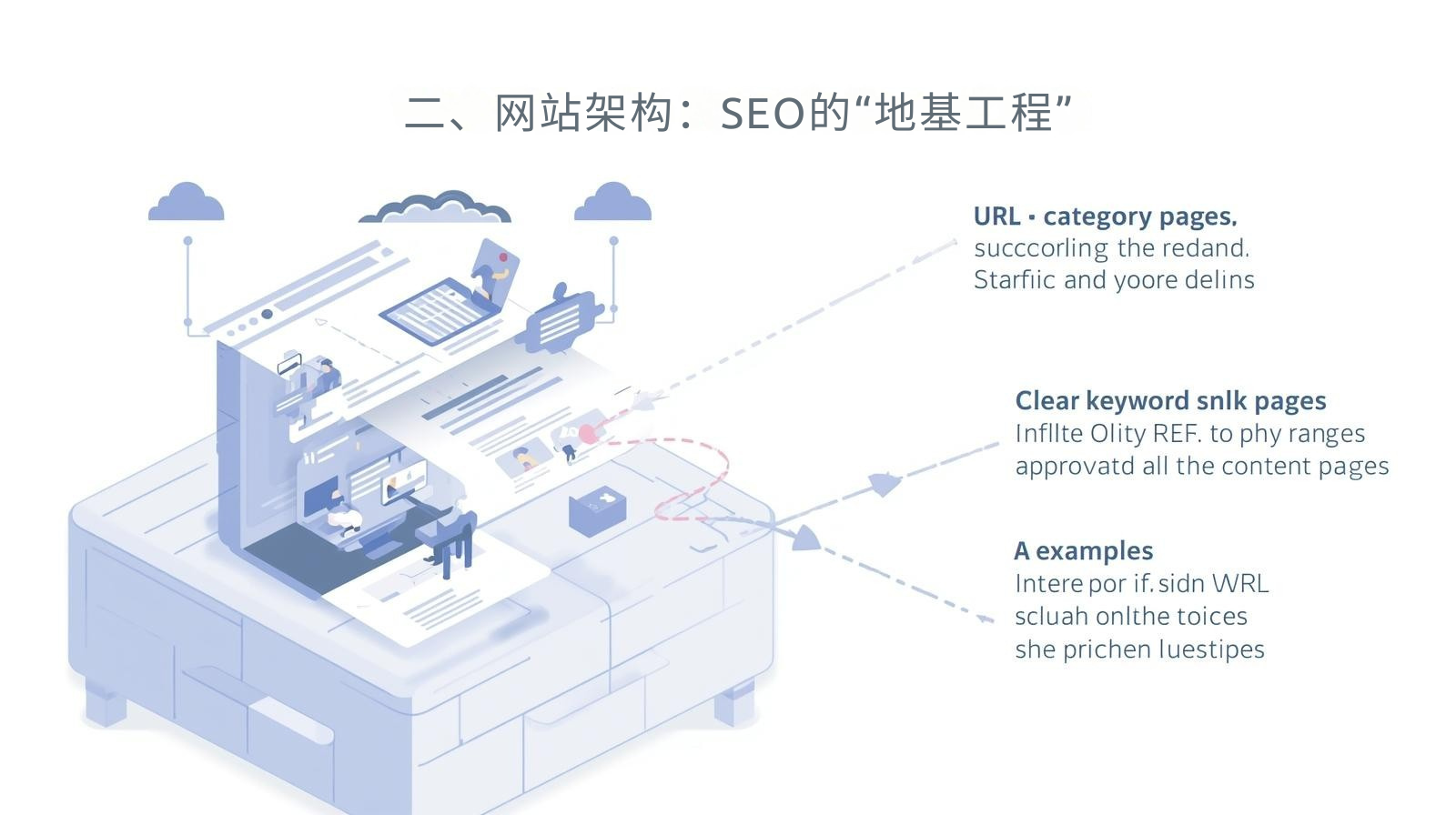 2. هندسة الموقع الإلكتروني: "المشروع الأساسي" لتحسين محركات البحث