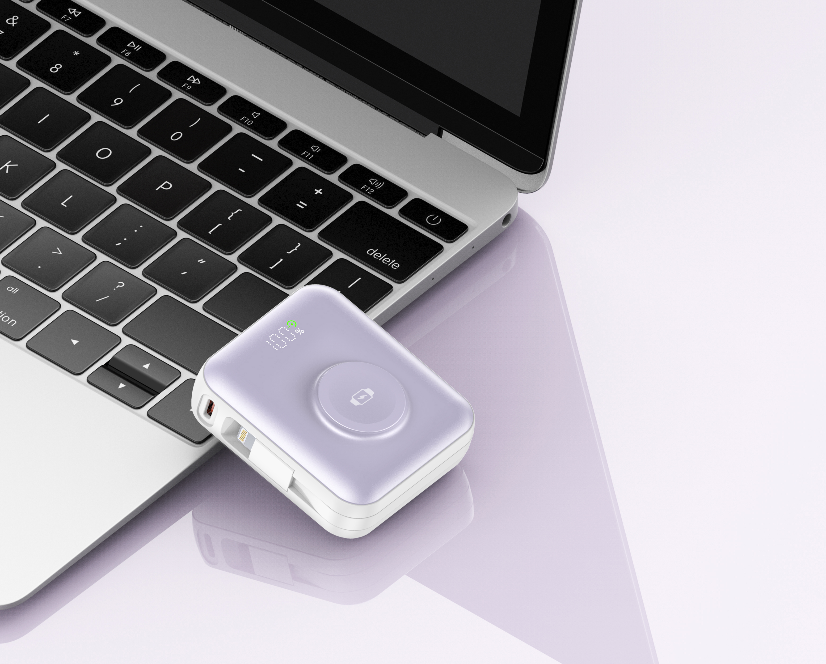 Cable Built-in Fast Charging Power Bank: Compact, Smart, and Ready to Go