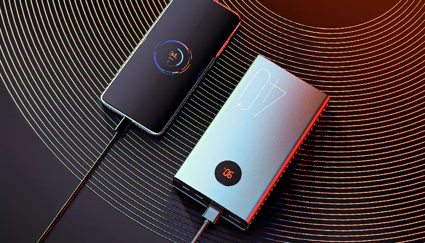 Innovative Wireless Power-Bank: A Stylish Charging Companion